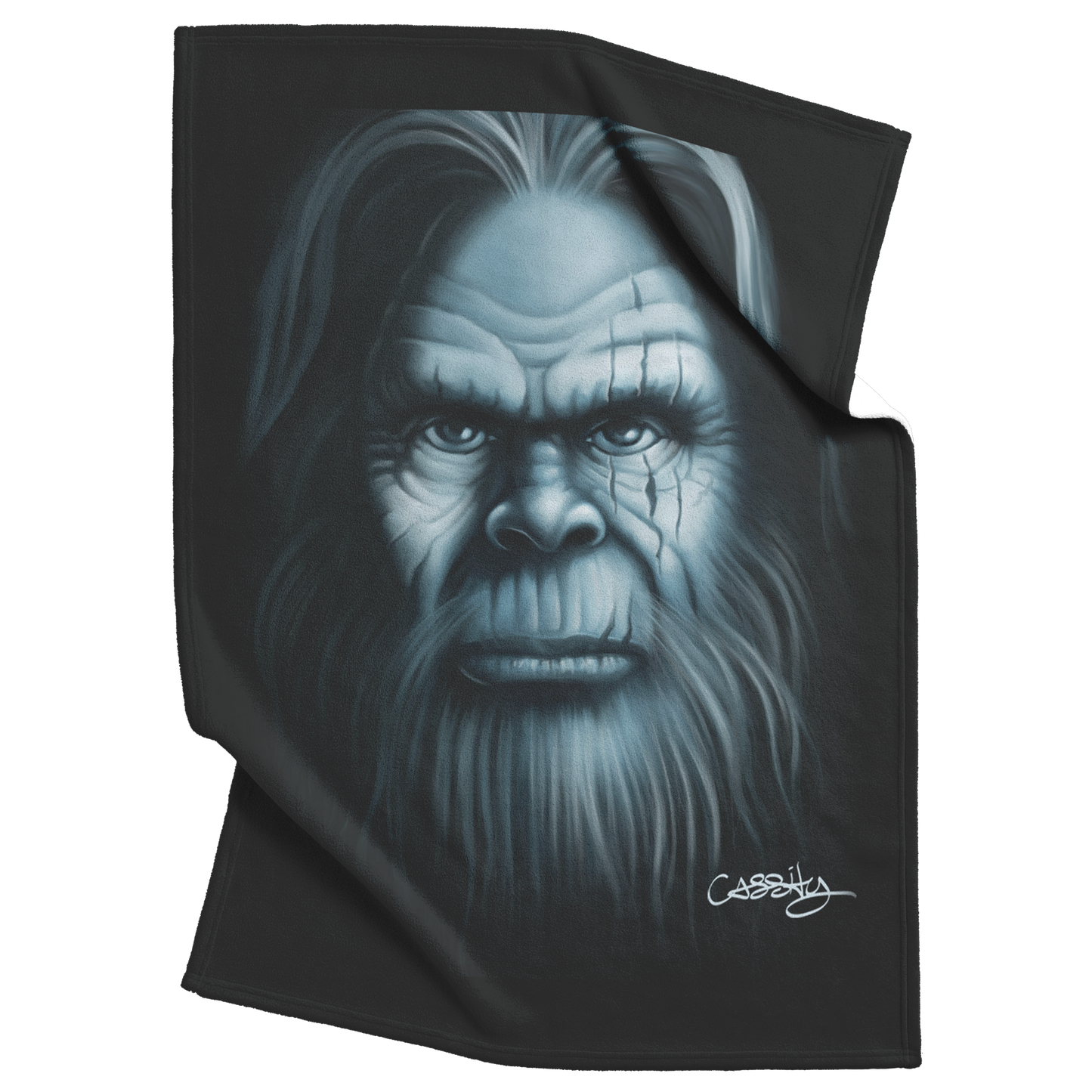 Bigfoot_Face_Blanket_V_Blanket_Top_Bottom_Folds_Mockup.png