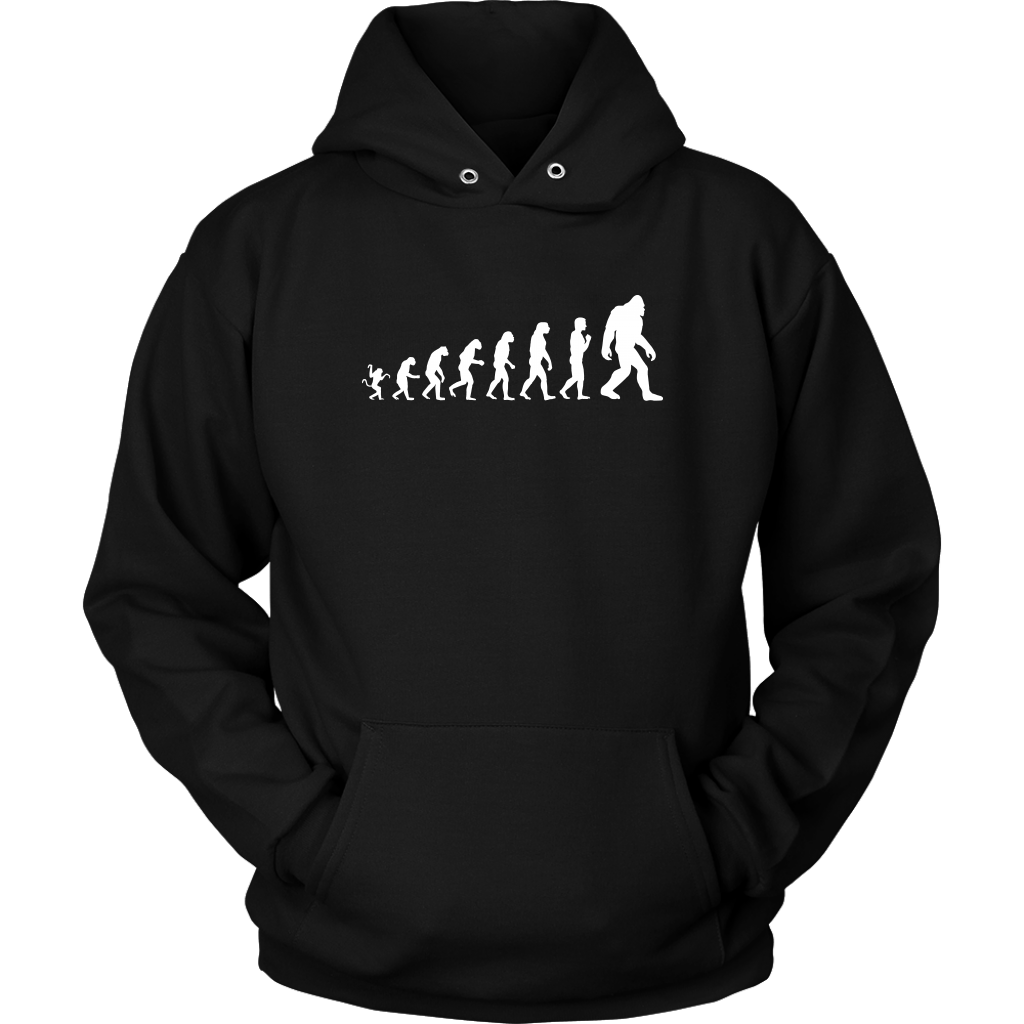 Evolution of Bigfoot Hoodie