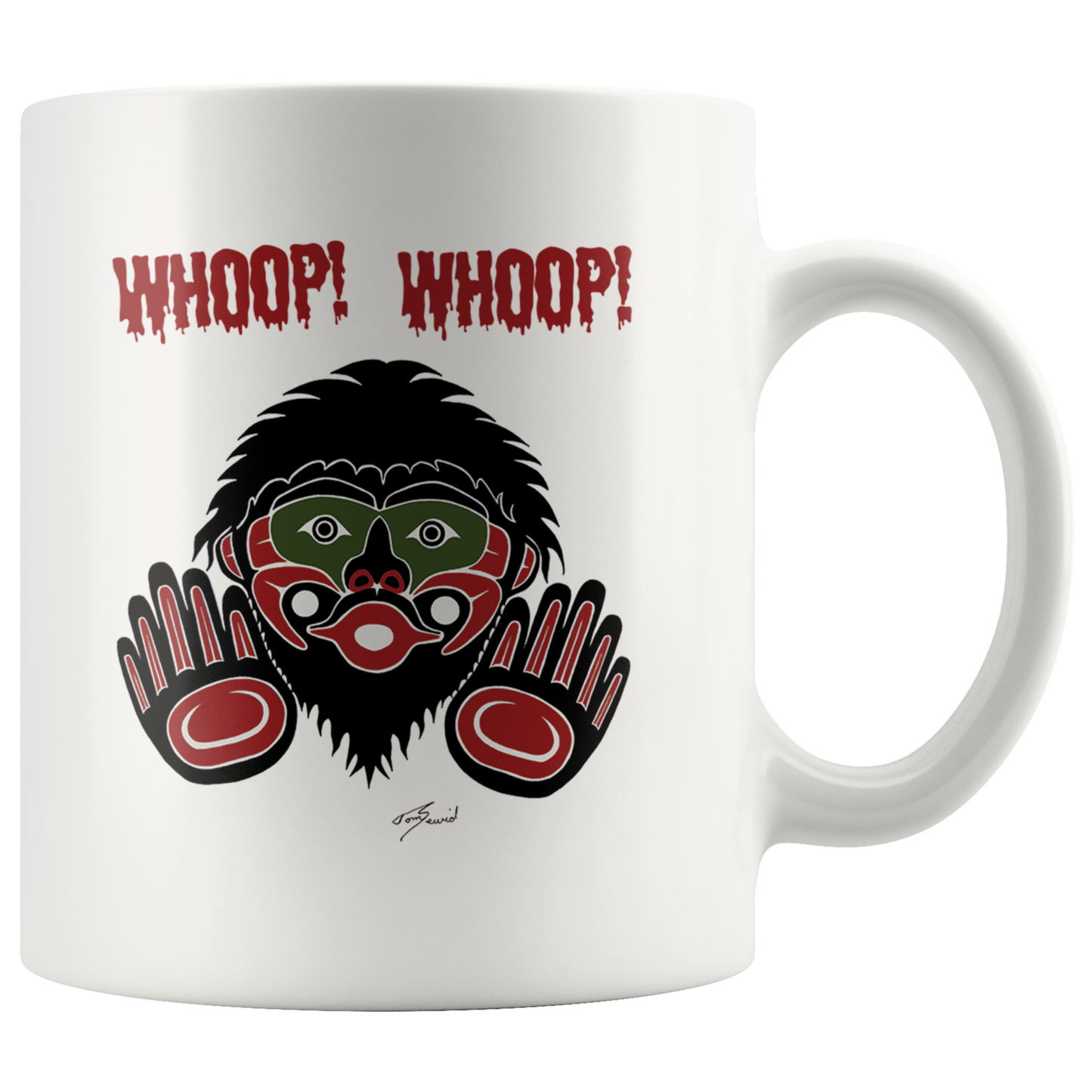 Whoop! Whoop! Mug By Tom Sewid
