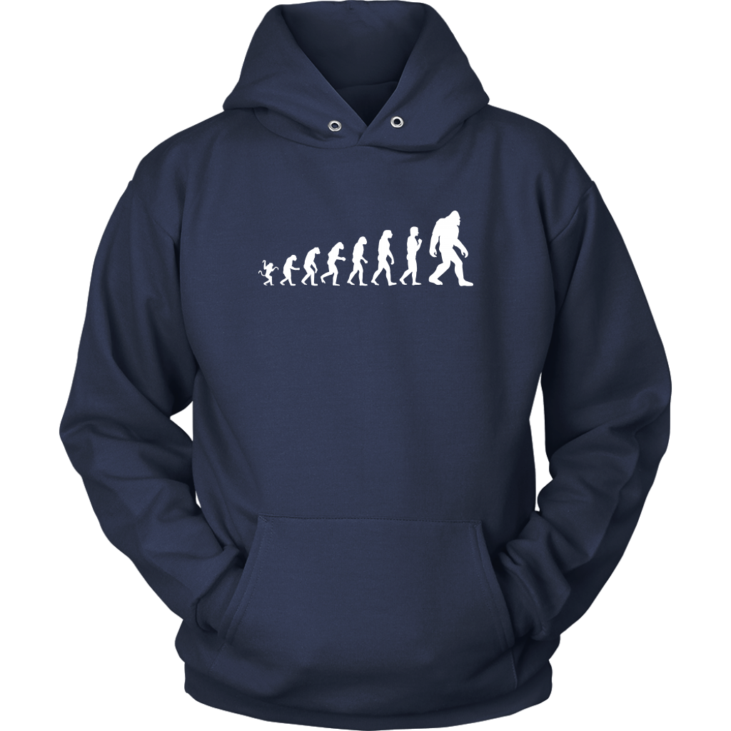 Evolution of Bigfoot Hoodie