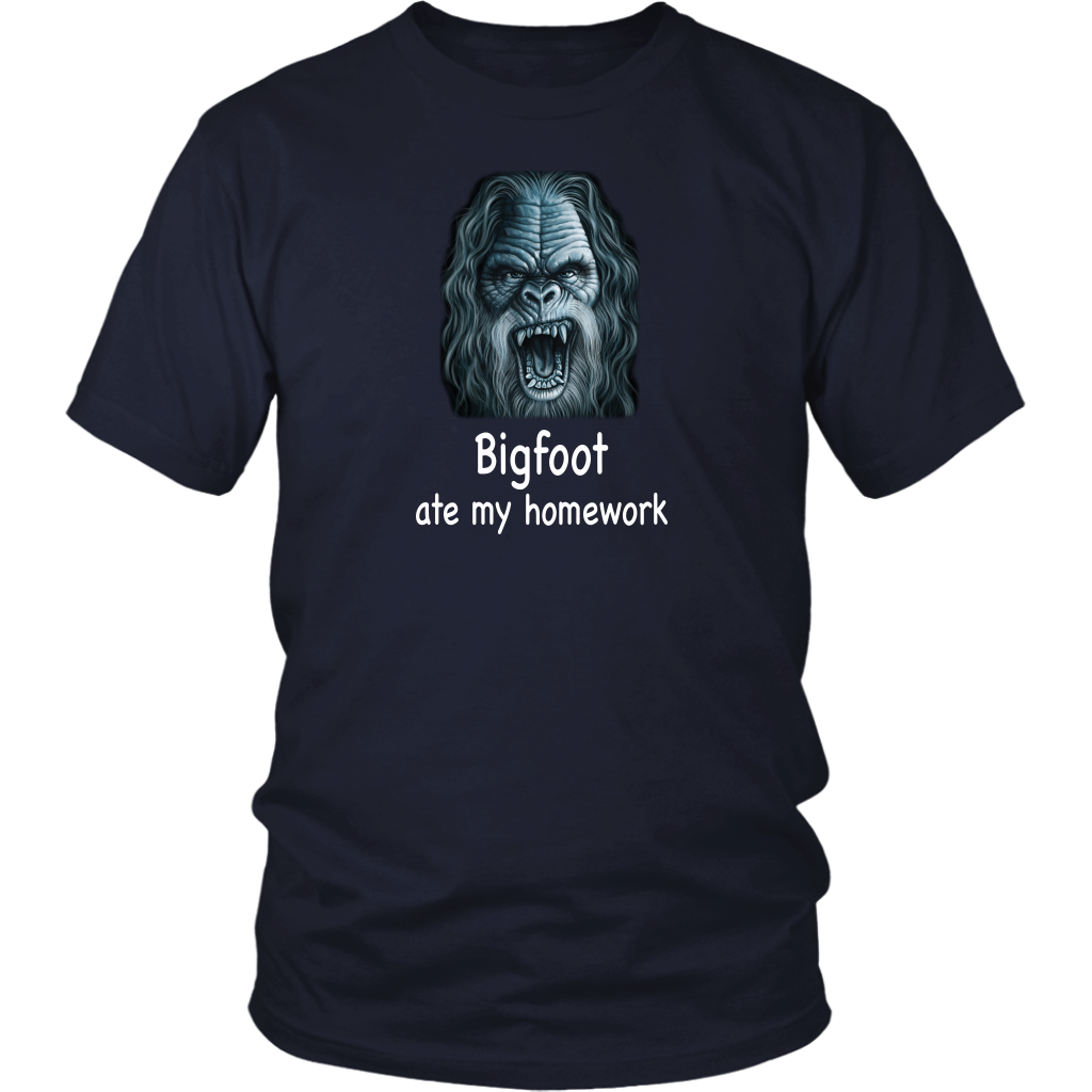 Bigfoot Ate My Homework Adult