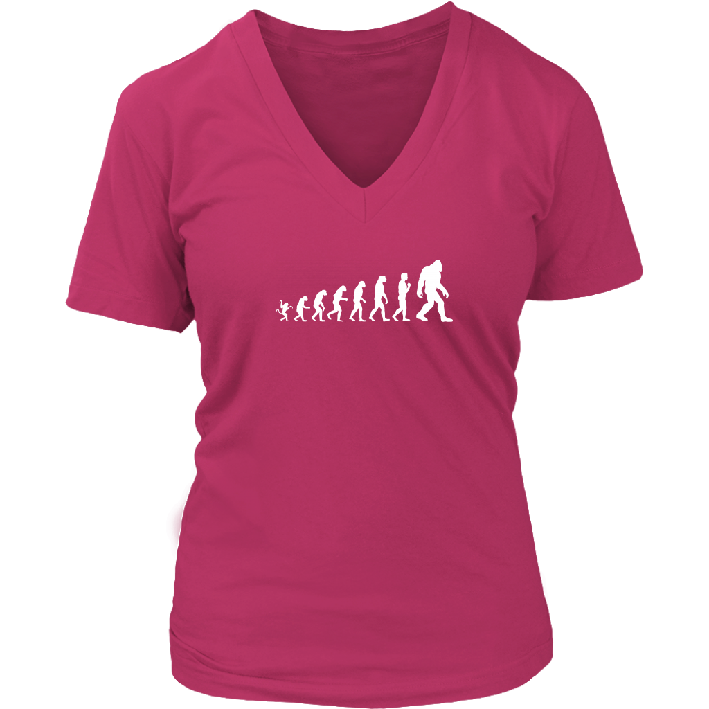Evolution of Bigfoot V-neck