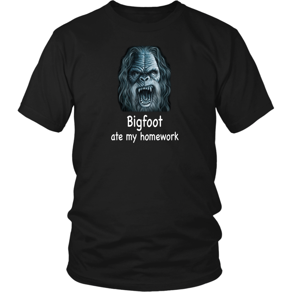 Bigfoot Ate My Homework Adult