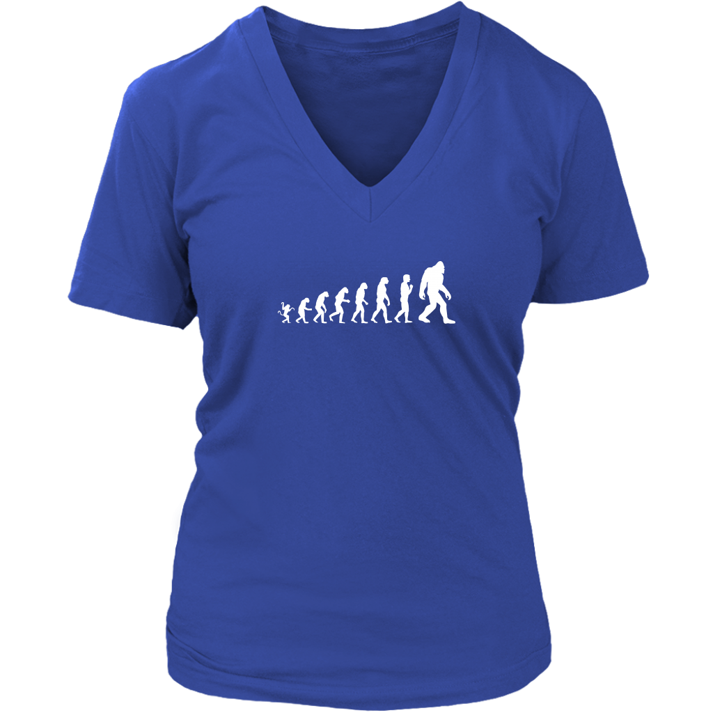 Evolution of Bigfoot V-neck