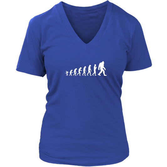 Evolution of Bigfoot V-neck