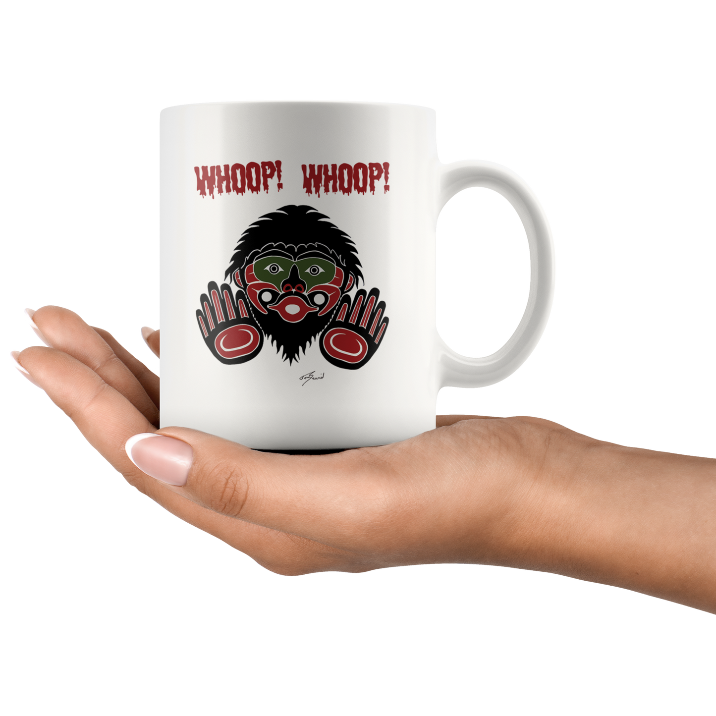 Whoop! Whoop! Mug By Tom Sewid