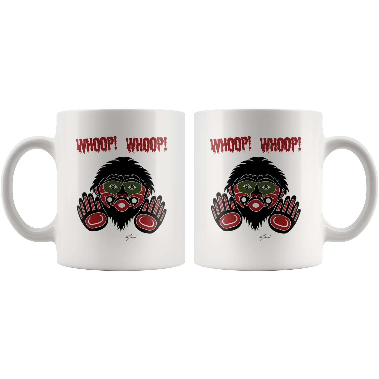 Whoop! Whoop! Mug By Tom Sewid