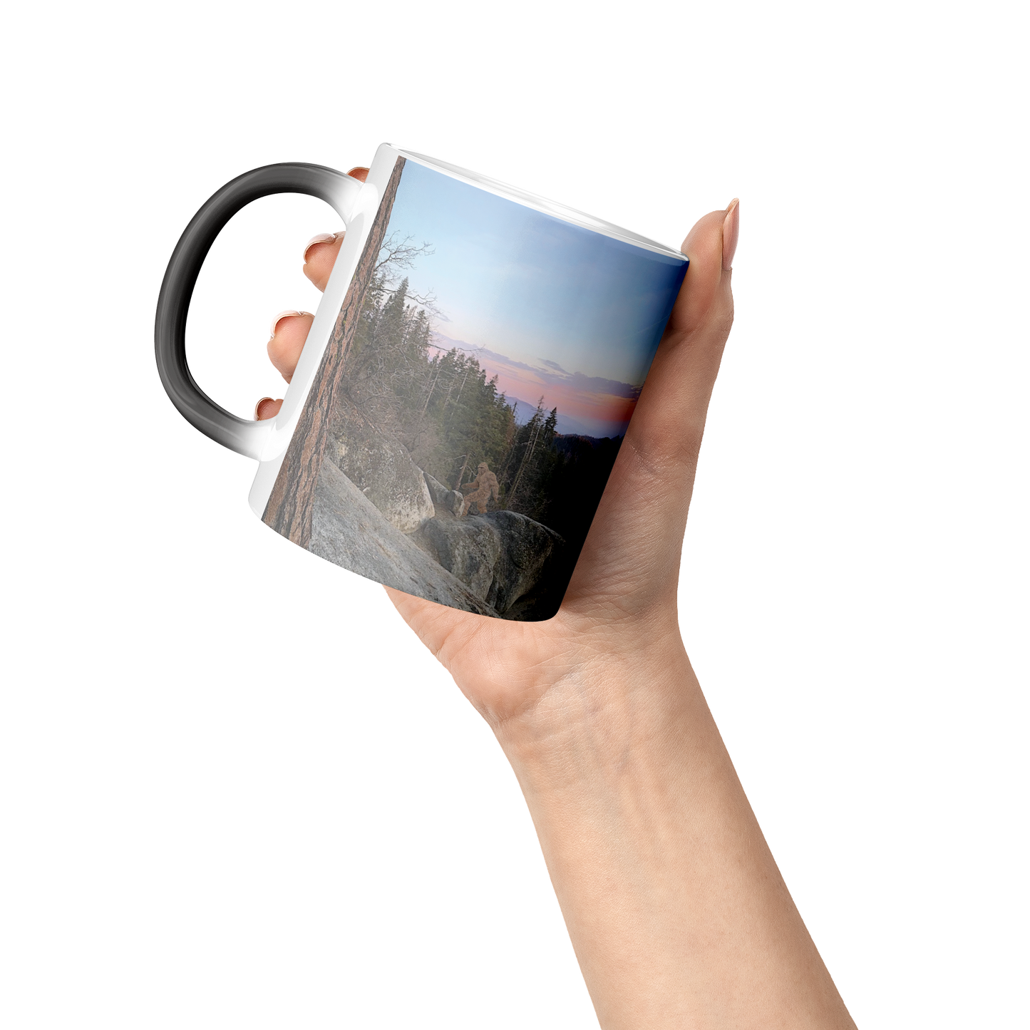 Bigfoot_Country_Magic_Mug_Lifestyle_Raised_Hand_LH_Mockup.png
