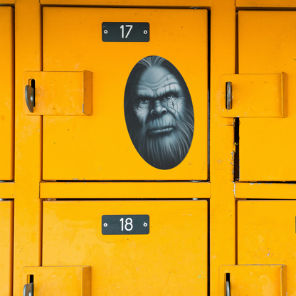 Bigfoot_Face_Magnet_OvalCarMagnet_Locker_V_Mockup.png