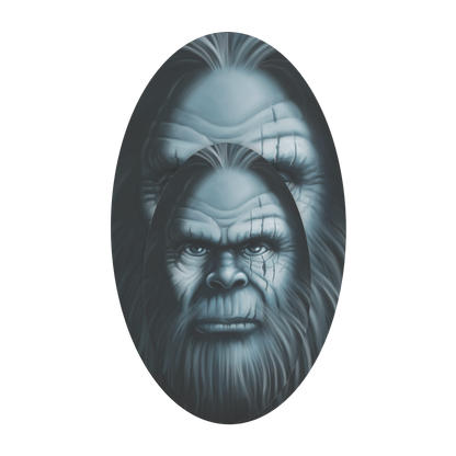 Bigfoot_Face_Magnet_OvalCarMagnet_Main_2sizes_Mockup.png