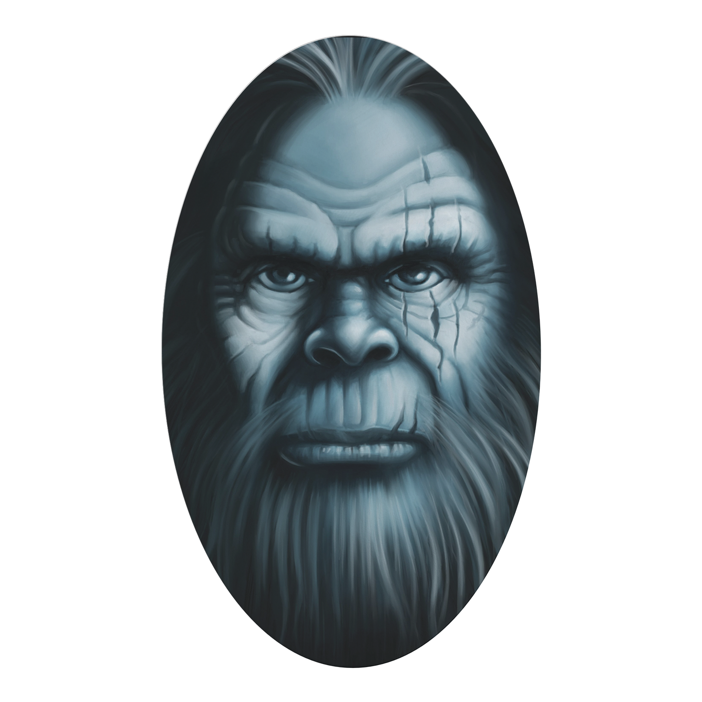 Bigfoot_Face_Magnet_OvalCarMagnet_Main_V_Mockup.png