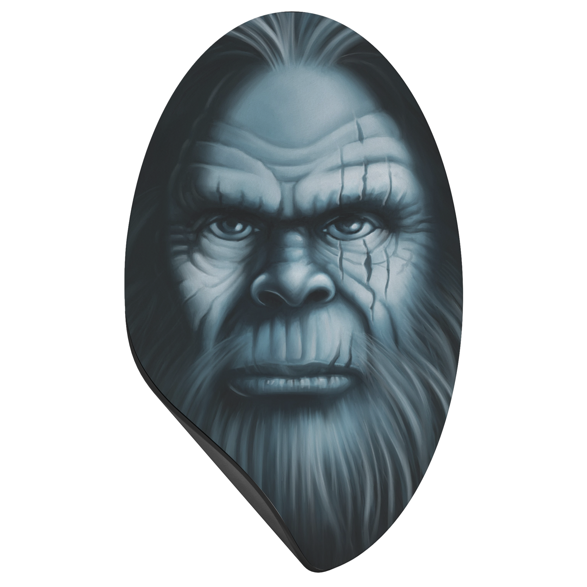 Bigfoot_Face_Magnet_OvalCarMagnet_folded_V_Mockup.png