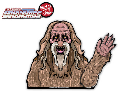 Bigfoot Sasquatch Waving WiperTags