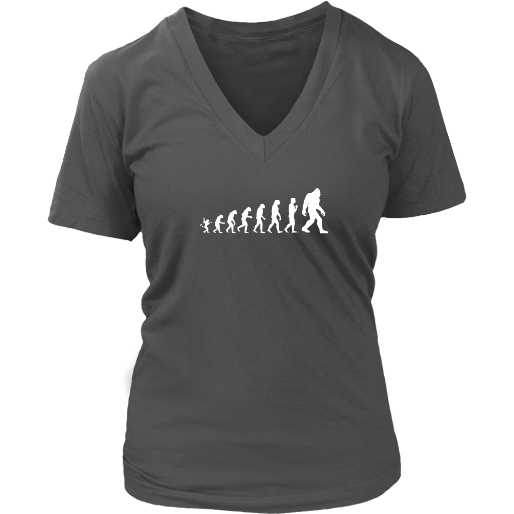 Evolution of Bigfoot V-neck
