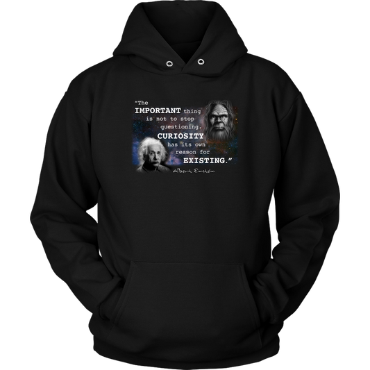 Einstein Questioning Hoodie