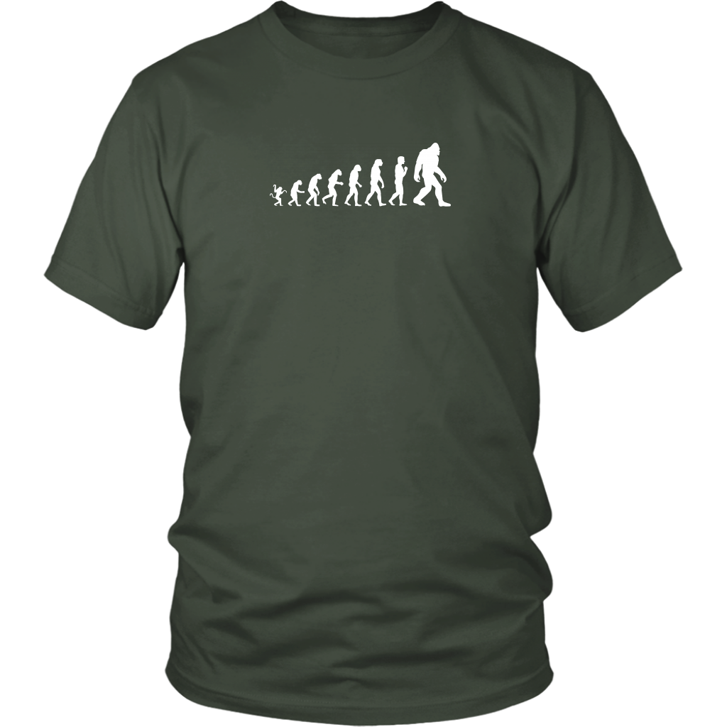 Evolution of Bigfoot Shirt