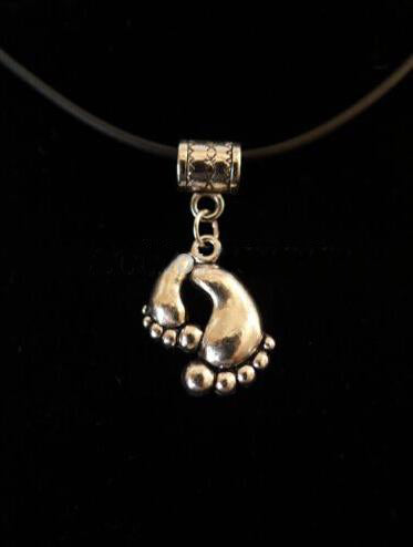 Bigfootprints Pendant Necklace