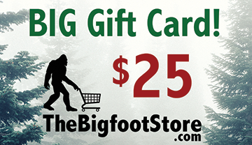 Bigfoot Gift Cards!