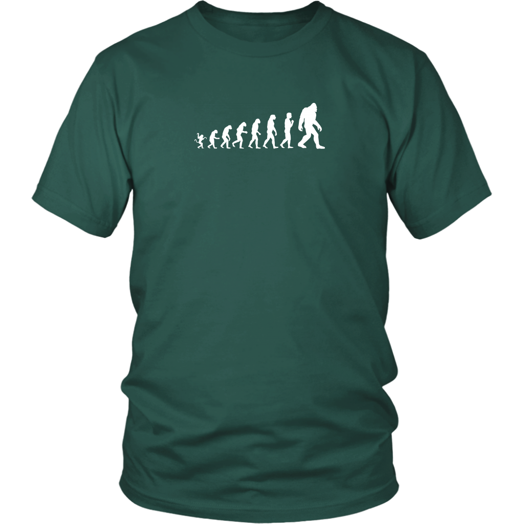 Evolution of Bigfoot Shirt