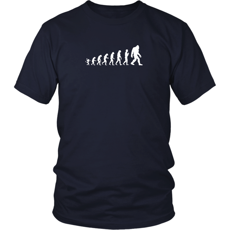 Evolution of Bigfoot Shirt