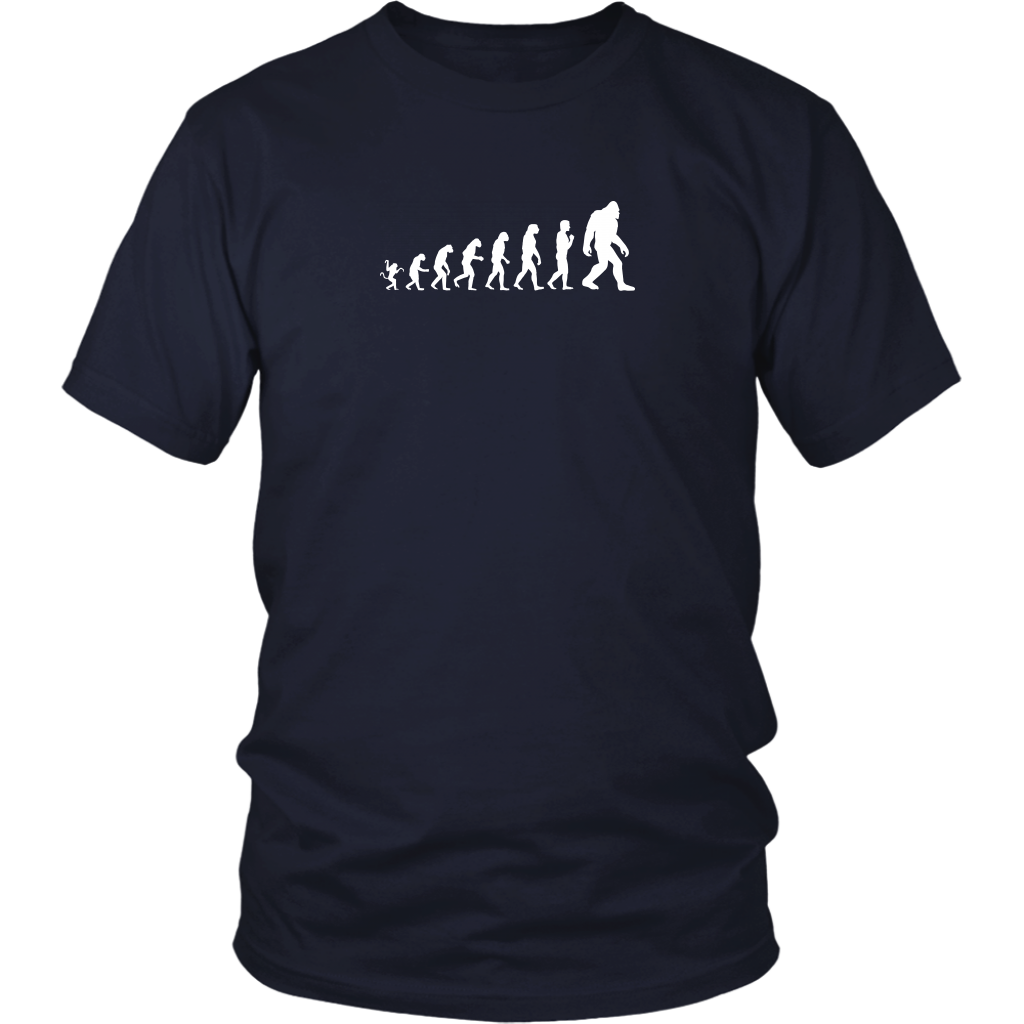 Evolution of Bigfoot Shirt
