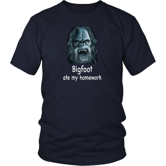 Bigfoot Ate My Homework Adult