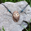 Bigfoot Face Necklace