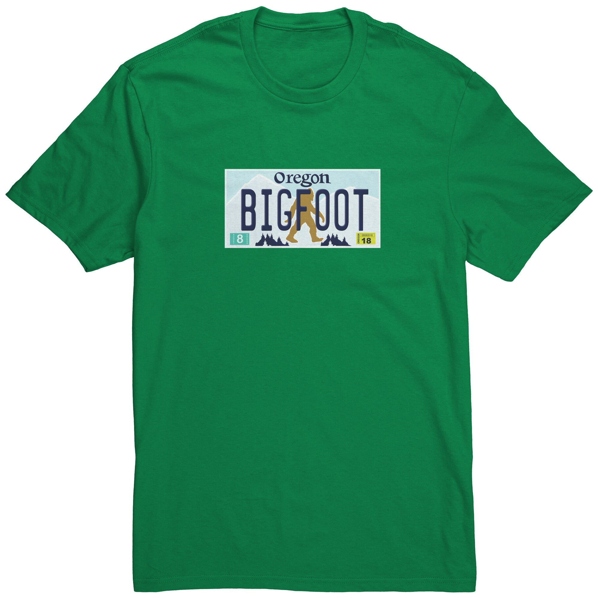 Oregon Bigfoot Plate