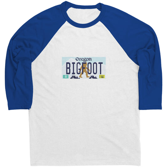 Oregon Bigfoot Plate