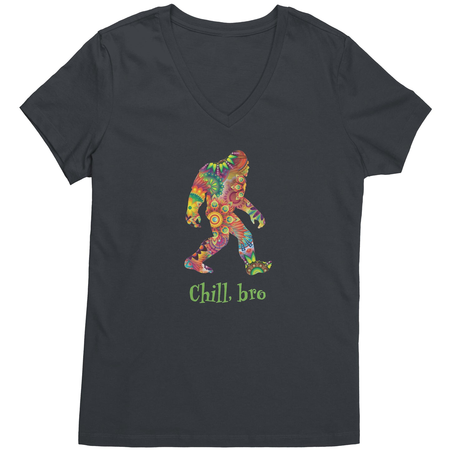 Psychedelic Squatch Women's V