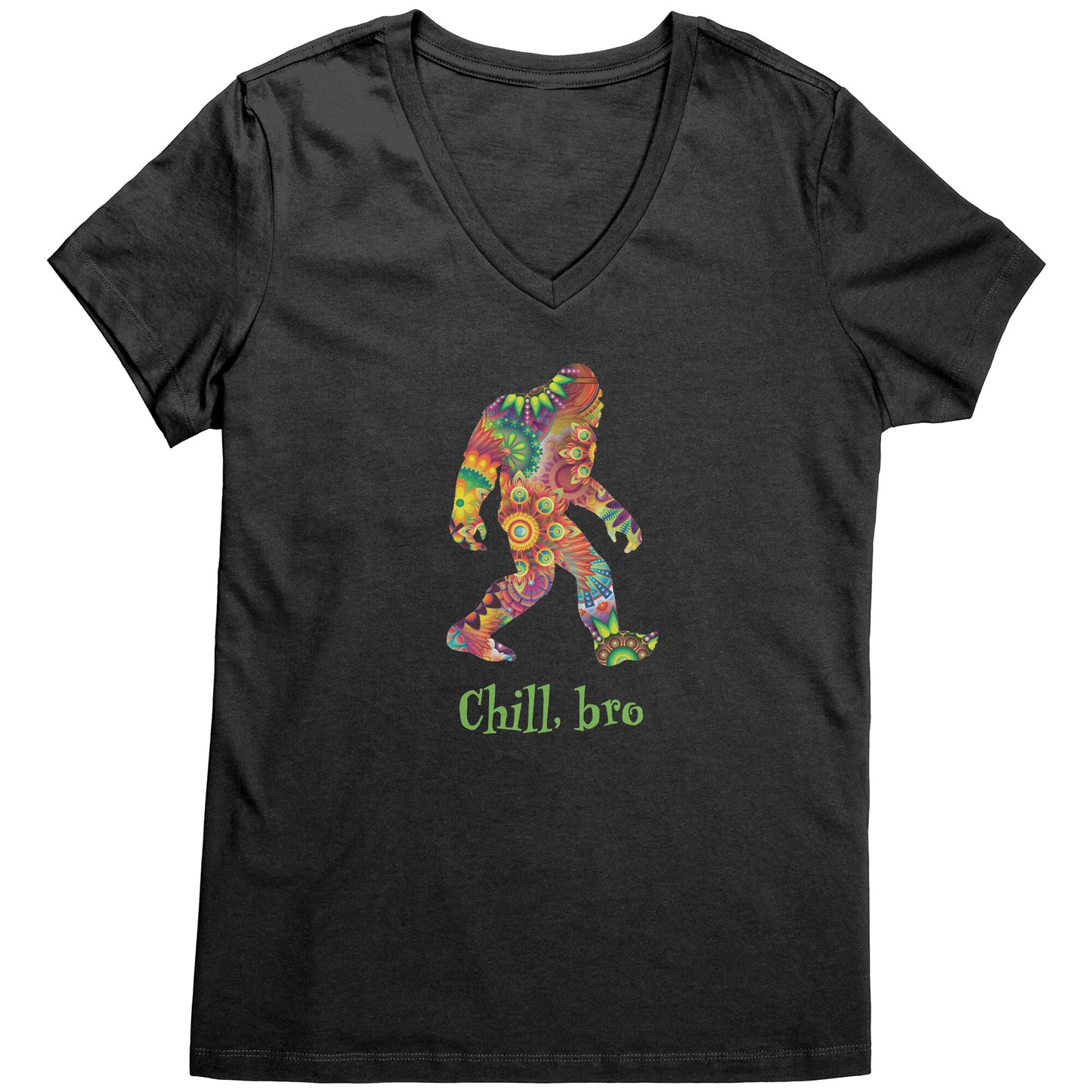 Psychedelic Squatch Women's V