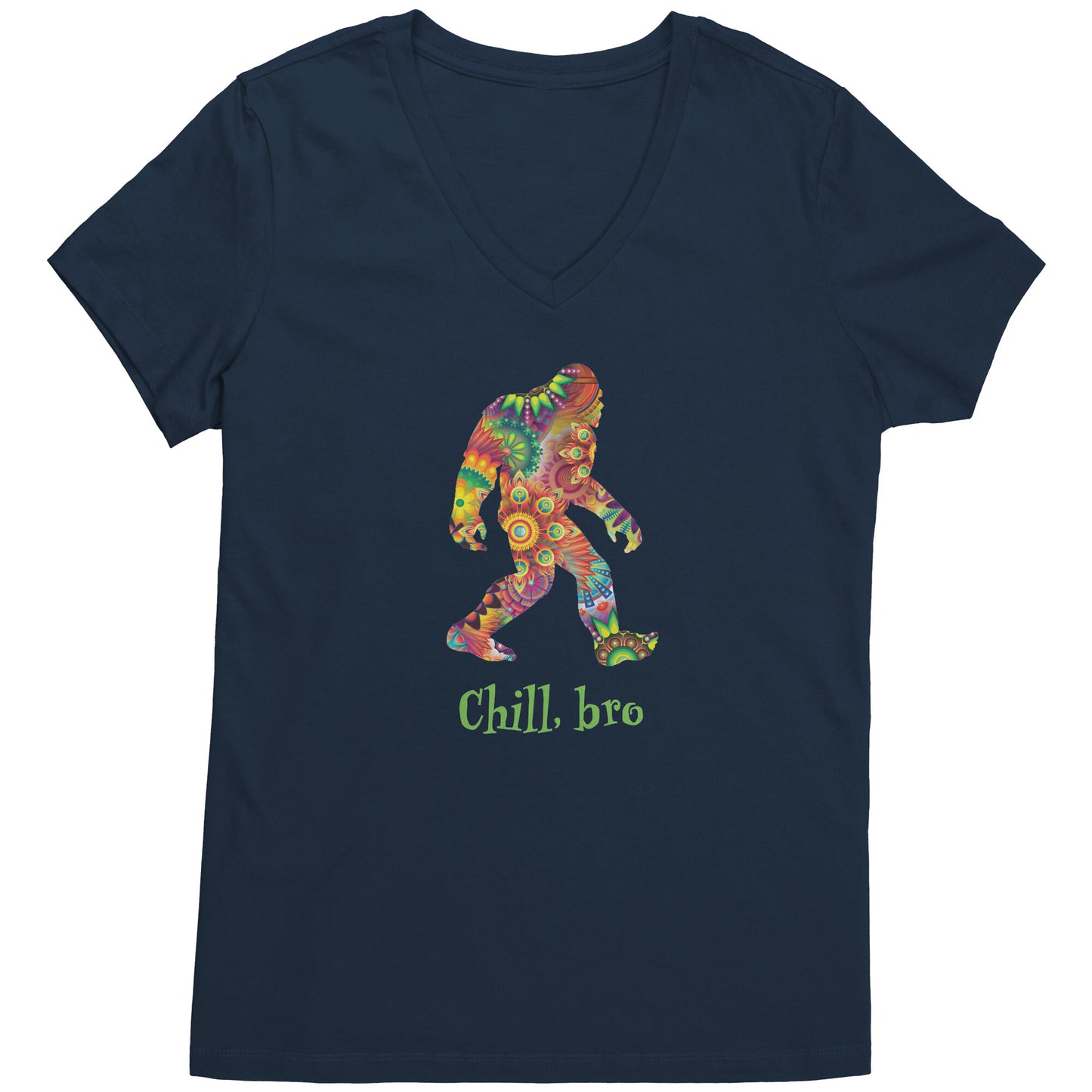 Psychedelic Squatch Women's V