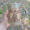Bigfoot Vitruvian Coffee Mug