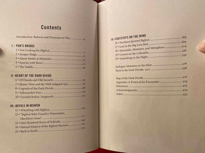 table of contents