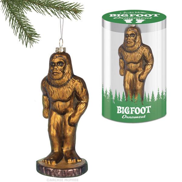 Bigfoot Christmas Ornament