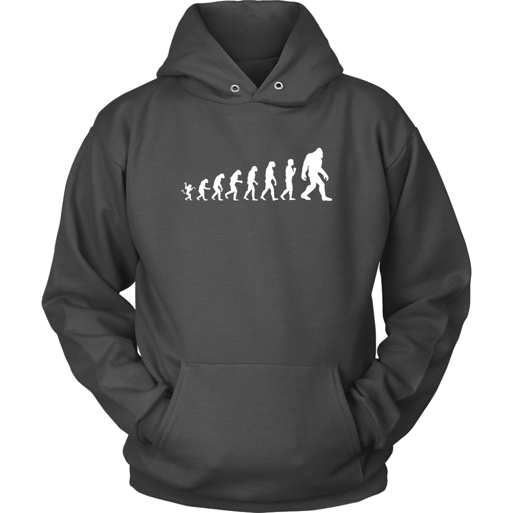 Evolution of Bigfoot Hoodie