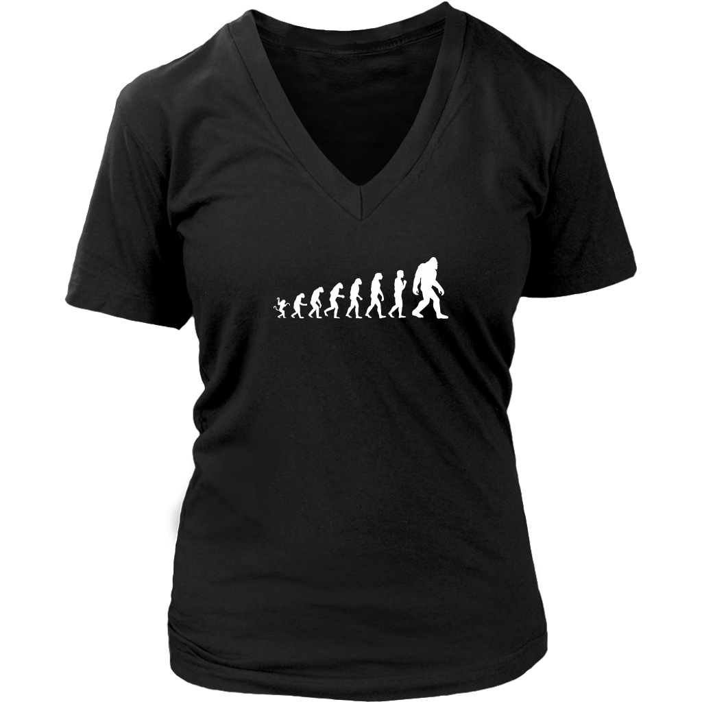 Evolution of Bigfoot V-neck