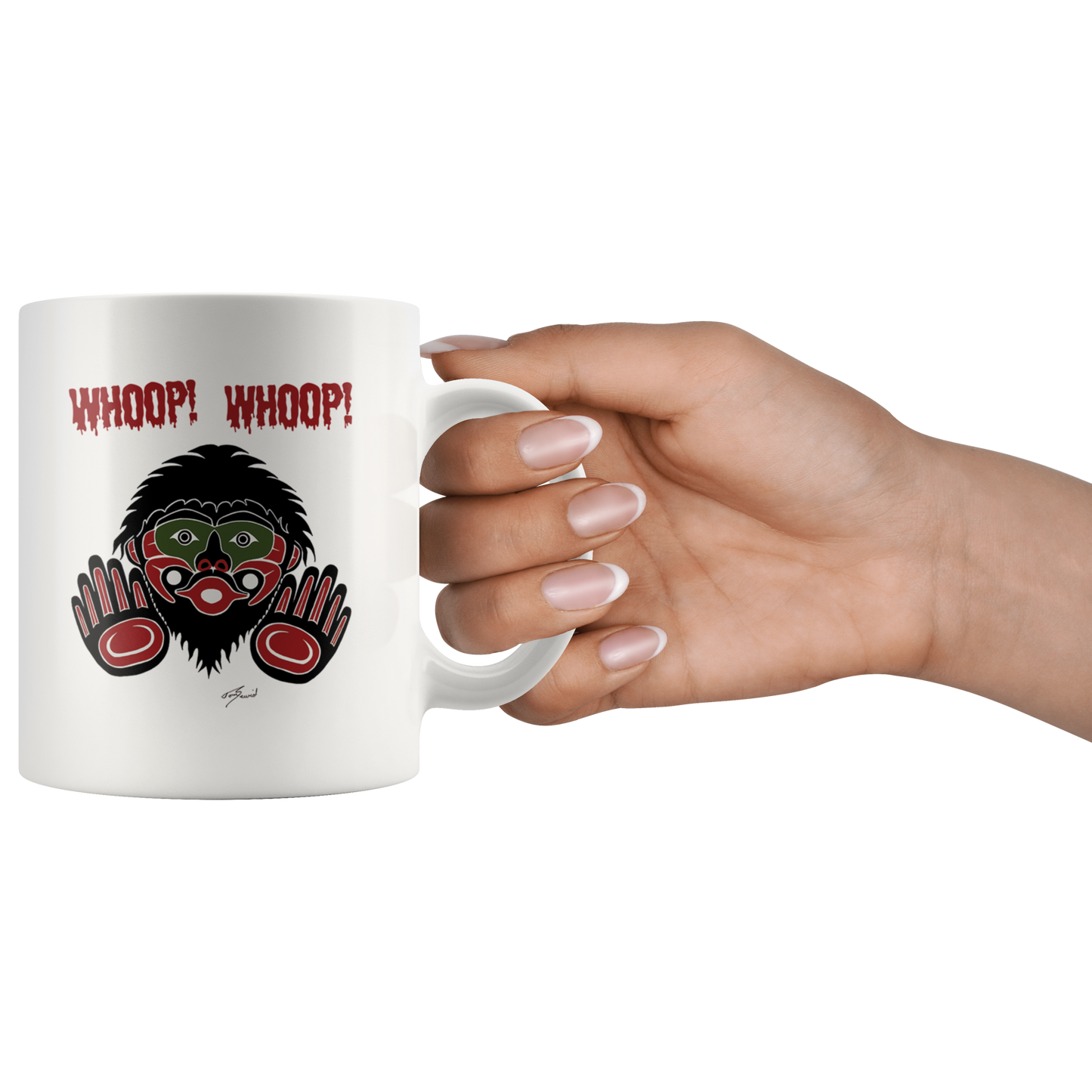 Whoop! Whoop! Mug By Tom Sewid