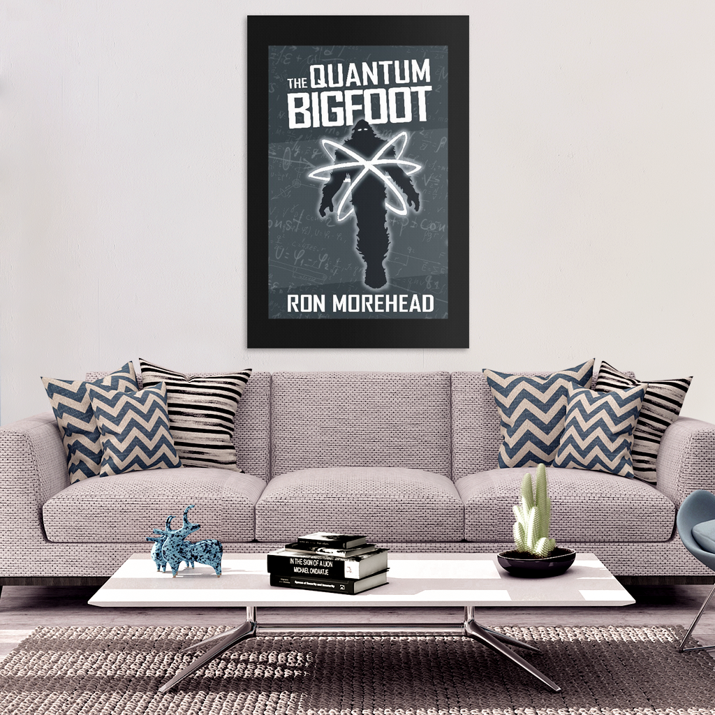 The Quantum Bigfoot Wall Canvas