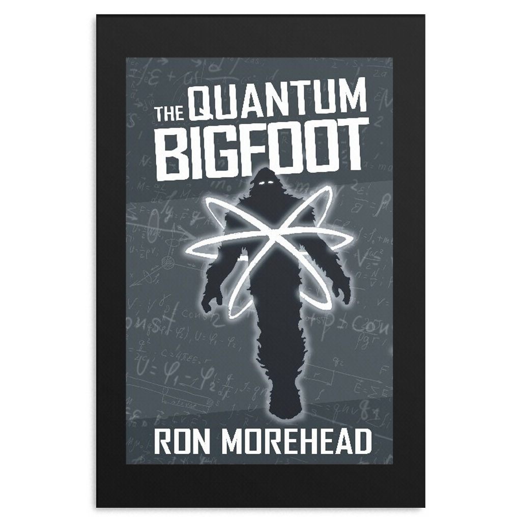 The Quantum Bigfoot Wall Canvas