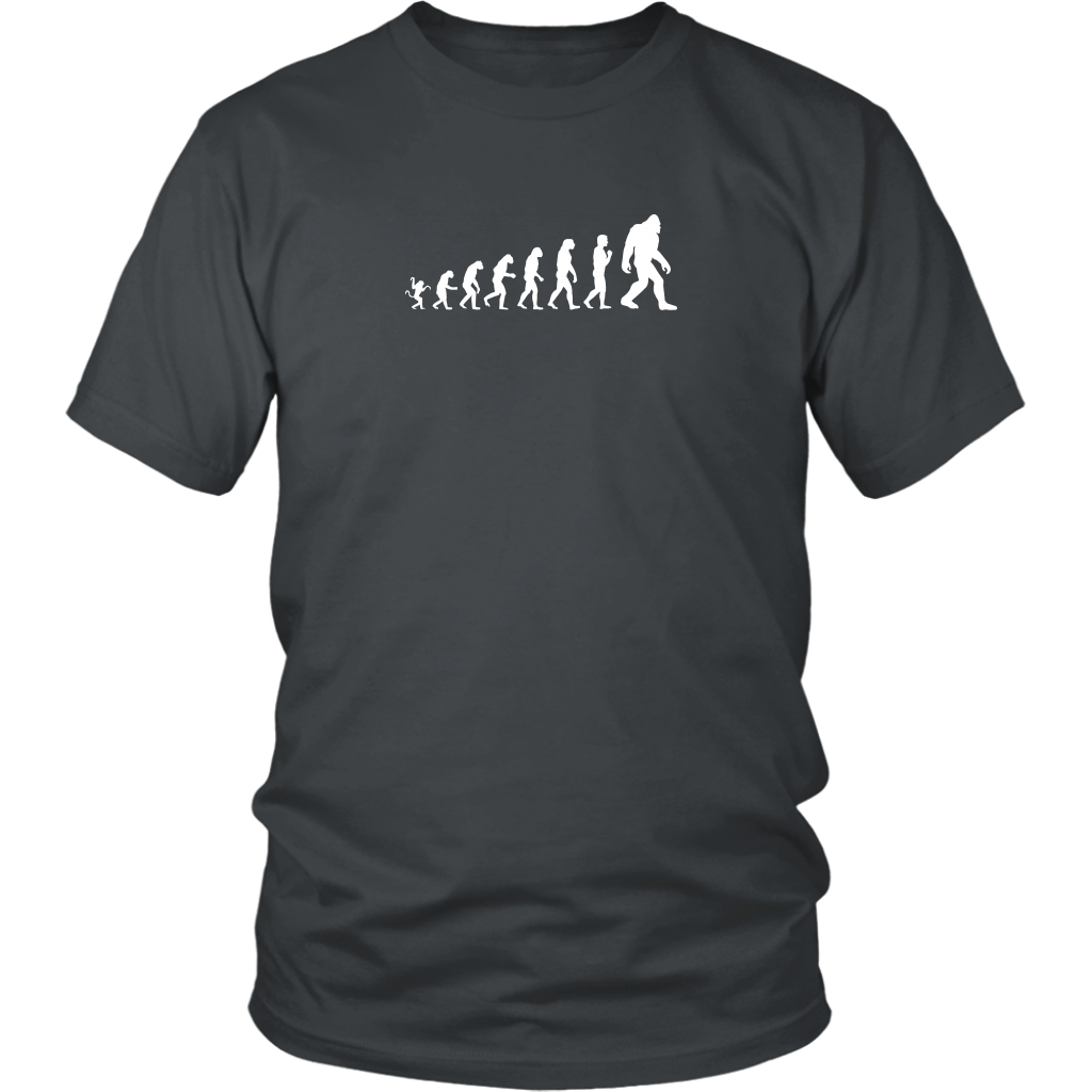 Evolution of Bigfoot Shirt