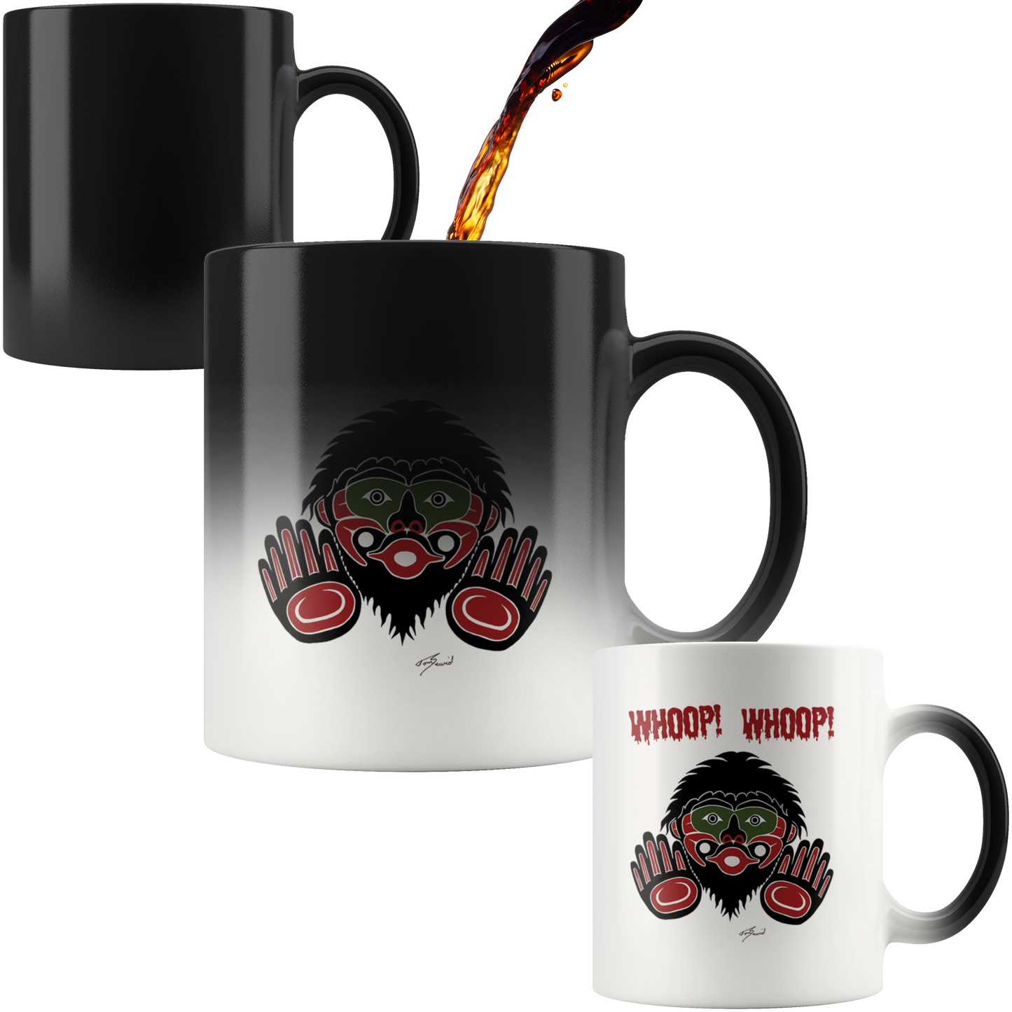 Whoop! Whoop! Magic Mug By Tom Sewid